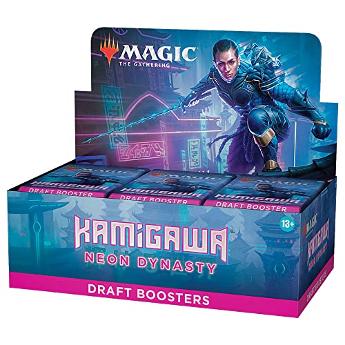 MTG Caja de sobres Draft  KAMIGAWA Neon EN