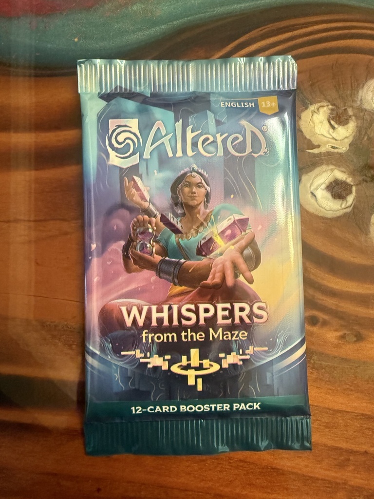 Altered Sobre whisper from the maze