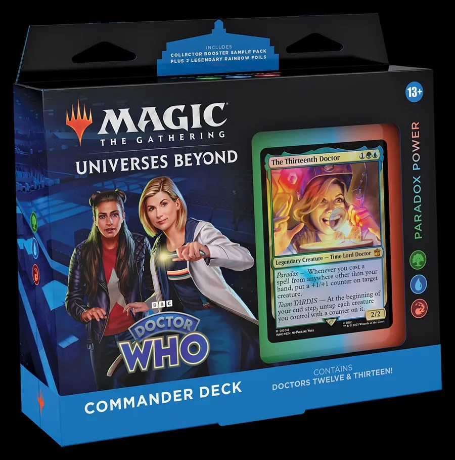 Doctor Who "Paradox Power" - Commander Deck Inglés - Magic the Gathering