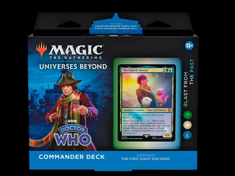 Doctor Who "Blast From The Past" - Commander Deck Inglés - Magic the Gathering