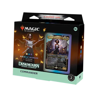 MTG: Duskmourn Commander Precon Miracle Worker