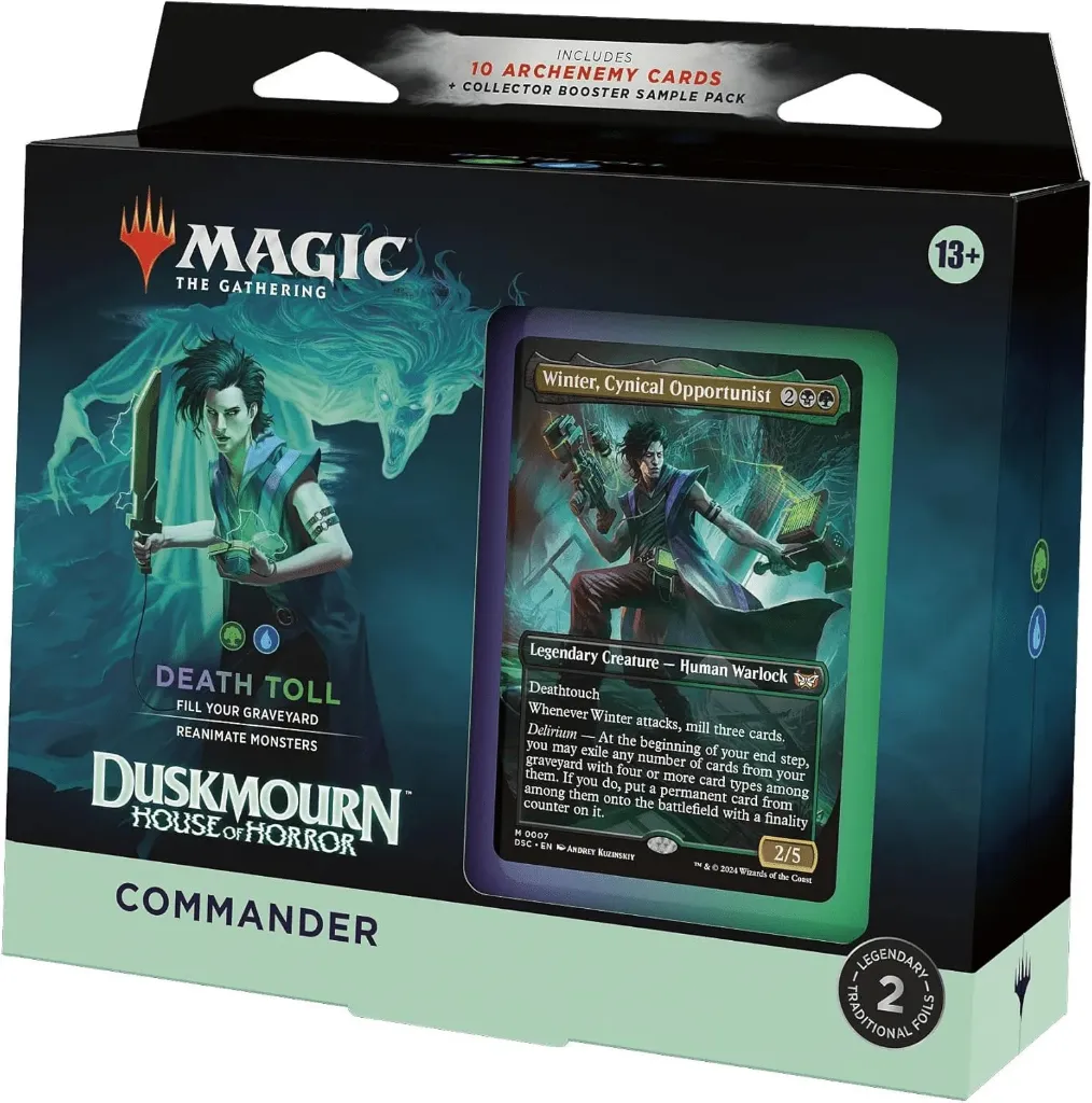 [1951662586763] MTG: Duskmourn Commander Precon Death Toll