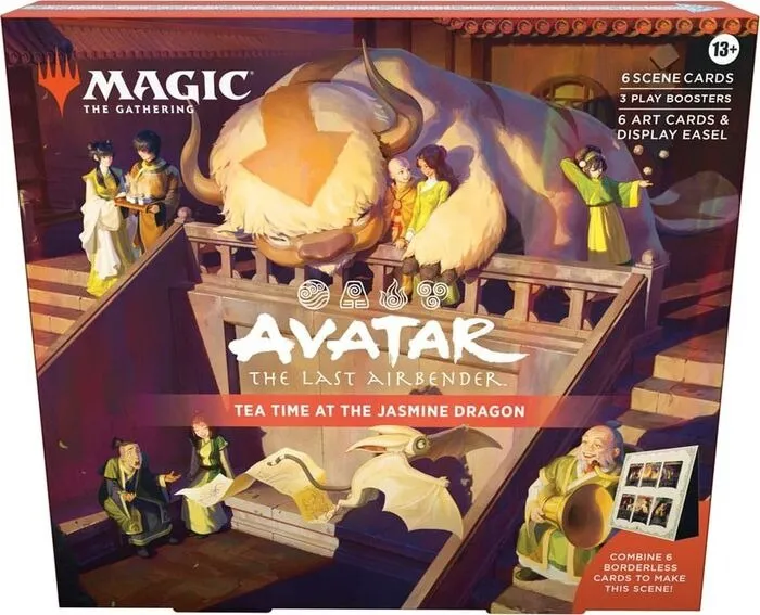 AVATAR THE LAST AIR BENDER ESCENA TEA TIME AT THE JASMINE DRAGON EN