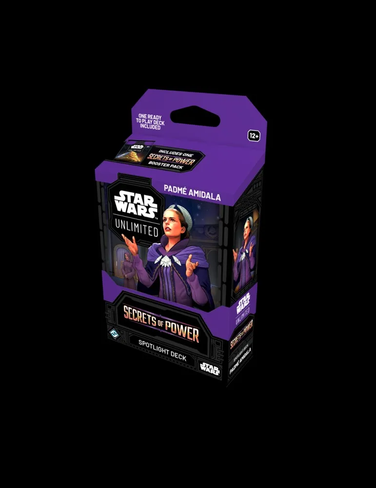 Secrets of Power - Padme Spotlight Deck - Star Wars Unlimited Inglés