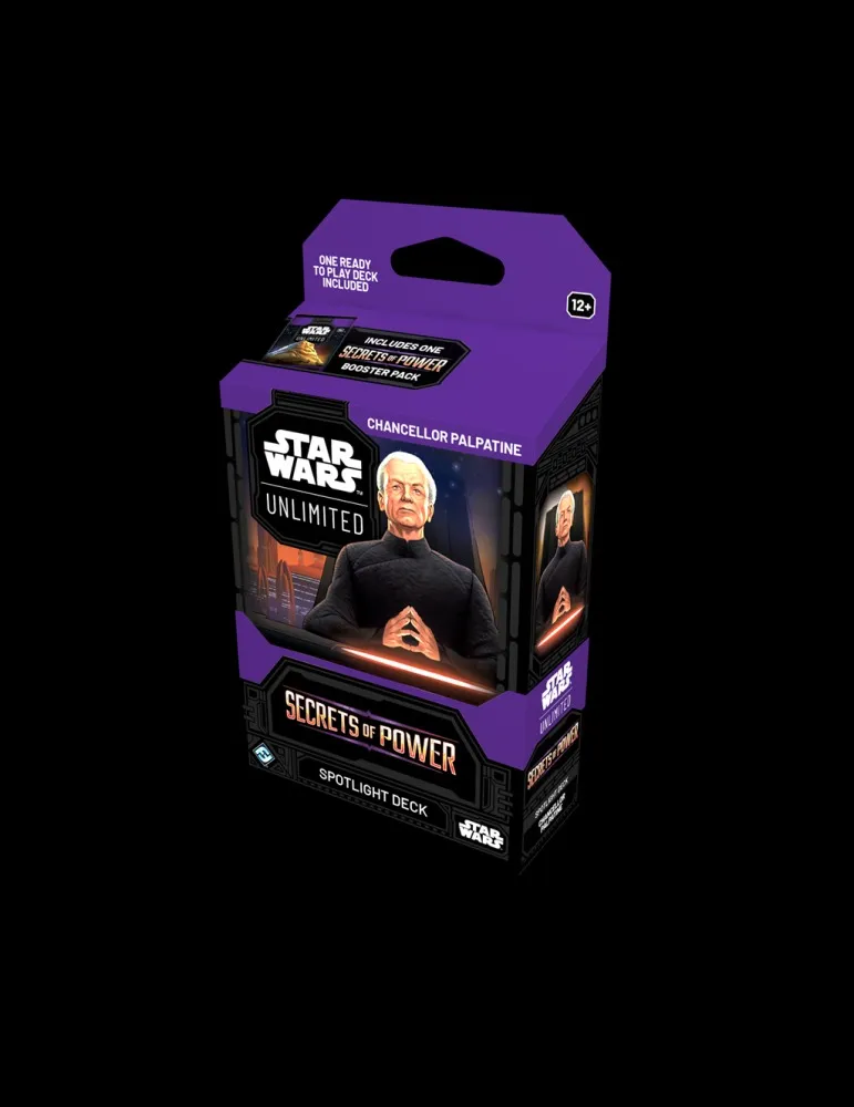 Secrets of Power - Palpatine Spotlight Deck - Star Wars Unlimited Inglés