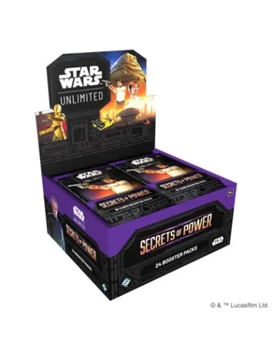 [841333131838] Star Wars Unlimited - Secretos del Poder Caja EN