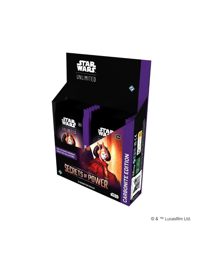 [841333131869] Star Wars Unlimited - Secretos del Poder Caja Carbonite