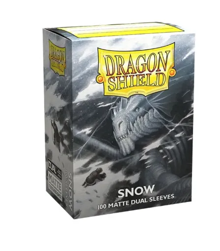 Fundas  Dual Matte Snow Nirin Blanco  Dragon Shield.