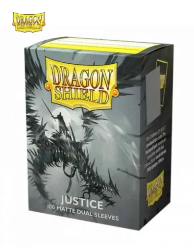 Fundas Matte Justice Plata - Dragon Shield