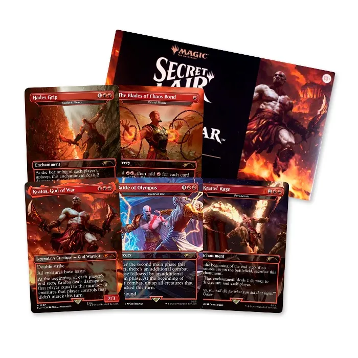 Magic the Gathering: Secret Lair God of War: Greek Inglés