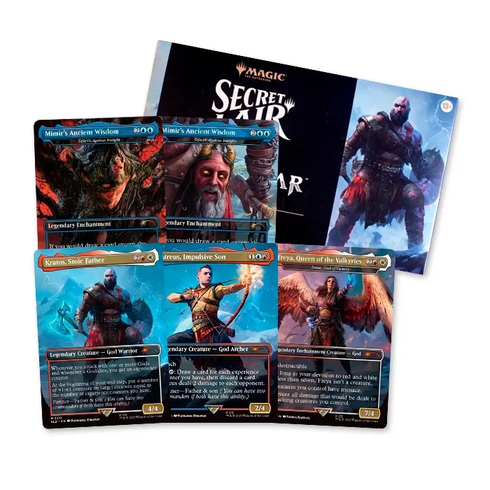 Magic the Gathering: Secret Lair God of War: Norse Inglés
