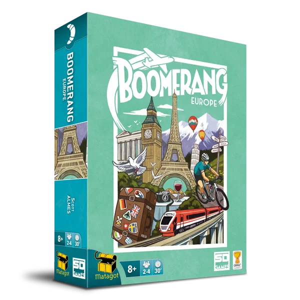 Boomerang Europa - Juego de mesa