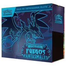 ETB Pokémon Megaevoluciones - Fuegos Fantasmales - Caja de Entrenador de Élite