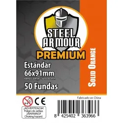 [8425402363966] Fundas Solid Orange - Steel Armour