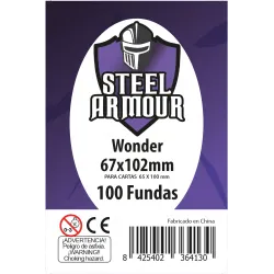 [8425402364130] 100 Fundas Wonder Steel Armour