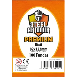 [8425402364161] 100 Fundas Premium Dixit Steel Armour