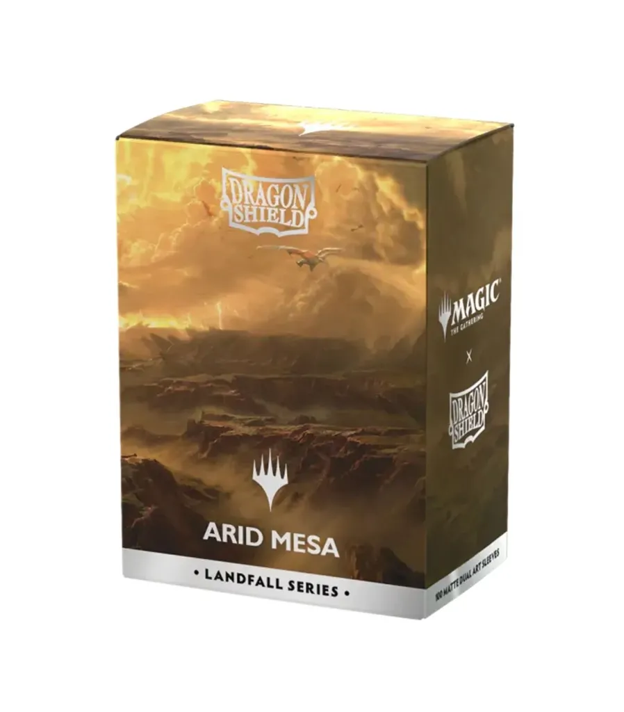 [5706569165024] Fundas Arid Mesa Matte Dual Art Sleeves Landfall Series - Dragon Shield