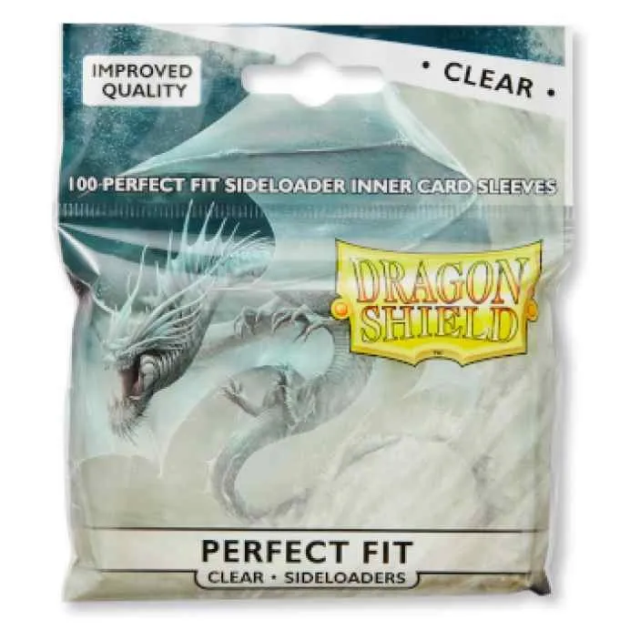 Fundas Perfect Fit Clear Sideloader (100 ud.) - Dragon Shield