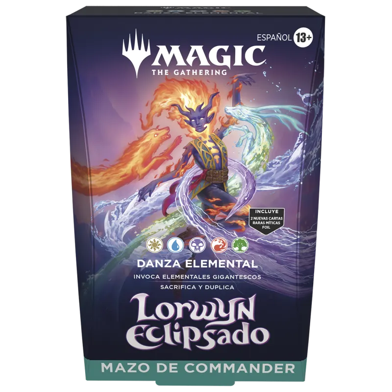 Lorwyn Eclipsed - Commander Deck Danza Elemental Español - Magic The Gathering