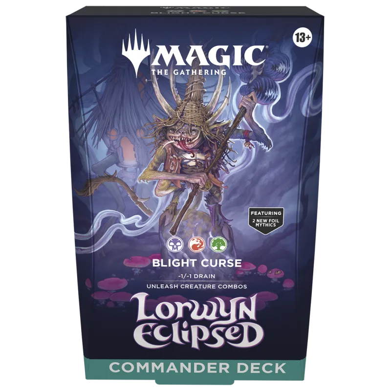 Blight Curse Commander Deck Inglés - Lorwyn Eclipsed MTG
