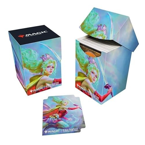 Ultra Pro - Final Fantasy X Universes Beyond Terra, Herald of Hope (Commander) 100+ Deck Box for Magic: the Gathering | Trading Card Accessories, Coll