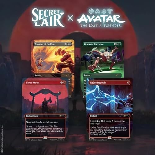 Magic the Gathering Secret Lair X Avatar: the Last Airbender - Everything Changed (Foil)