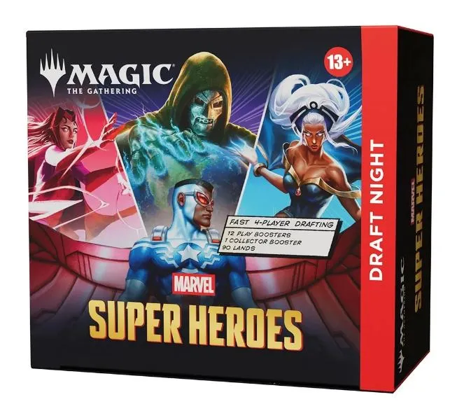 [195166313139] Marvel Super Heroes - Draft Night Inglés - Magic The Gathering