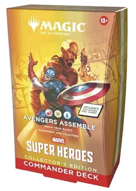 [1951663130851] Magic The Gathering TCG Commander Deck Collector's Edition Marvel Super Heroes - Avengers Assemble