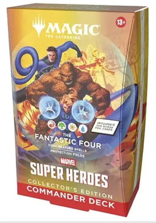 [1951663130853] Magic The Gathering TCG Commander Deck Collector's Edition Marvel Super Heroes - Fantastic Four