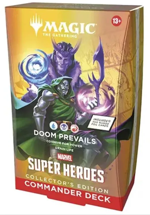 [1951663130852] Magic The Gathering TCG Commander Deck Collector's Edition Marvel Super Heroes - Doom Prevails