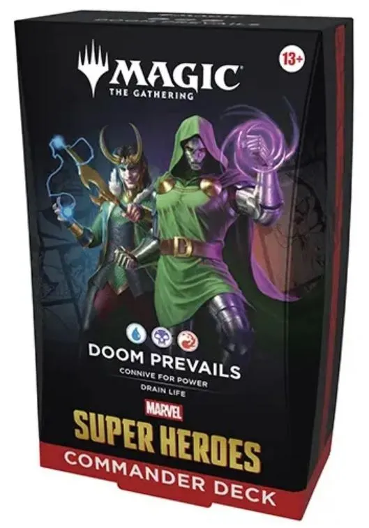 [1951663130092] Magic The Gathering TCG Commander Deck Marvel Super Heroes Inglés - Doom Prevails