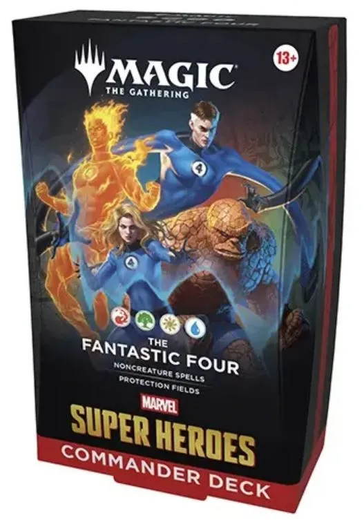 [50109963571513] Magic The Gathering TCG Commander Deck Marvel Super Heroes Español - Fantastic Four