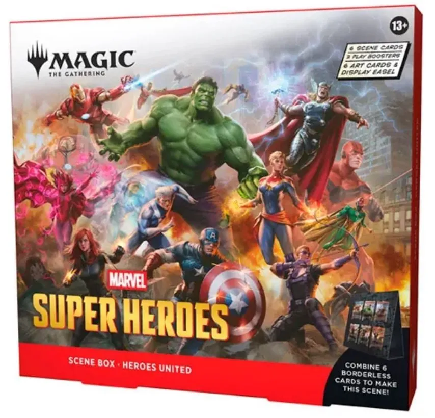 [1951663131151] Escena "Heroes United" Marvel Super Heroes Inglés - Magic The Gathering