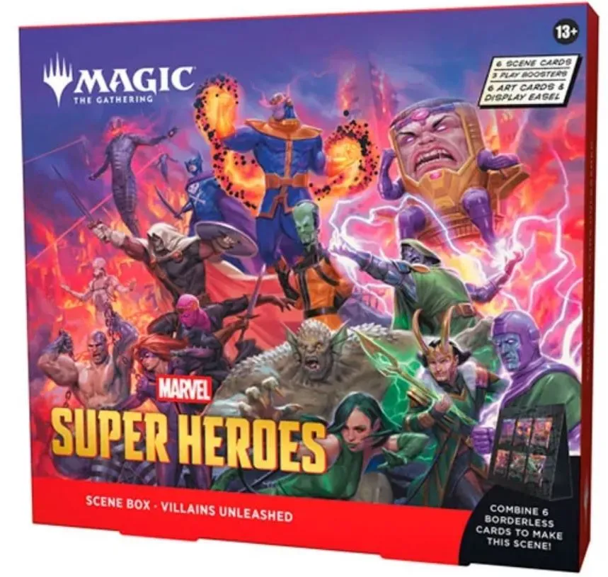 Escena "Villains Unleashed" Marvel Super Heroes Inglés - Magic The Gathering