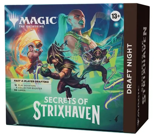 [195166318455] Draft Night Secrets of Strixhaven Inglés - Magic the Gathering