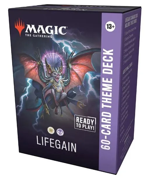 Secrets of Strixhaven - Deck Temático 60 Cartas "Lifegain" Inglés - Magic The Gathering