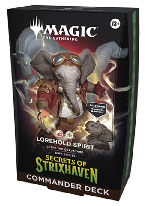 [1951663180354] Magic The Gathering TCG Commander Deck Secrets of Strixhaven Inglés - Lorehold Spirit