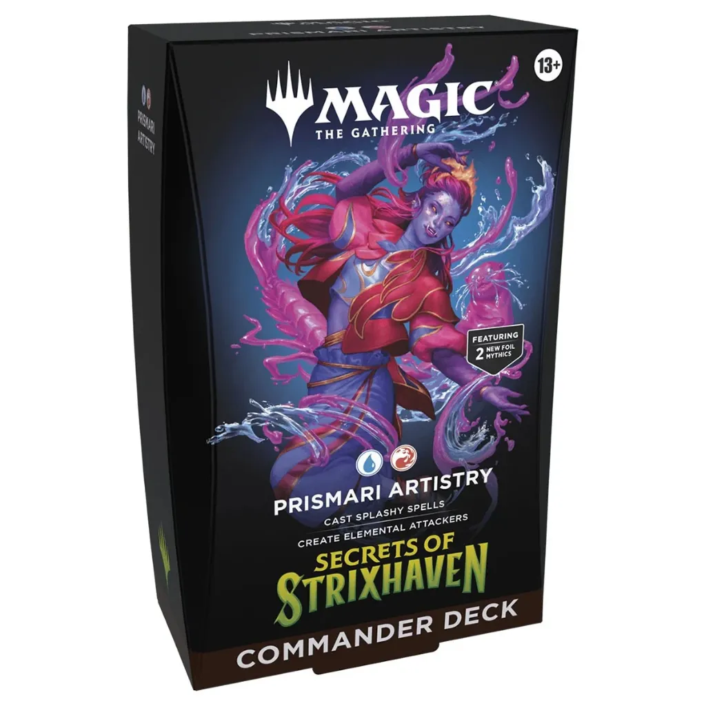 [1951663180353] Secrets of Strixhaven - "Prismari Artistry" Commander Deck Inglés - Magic The Gathering