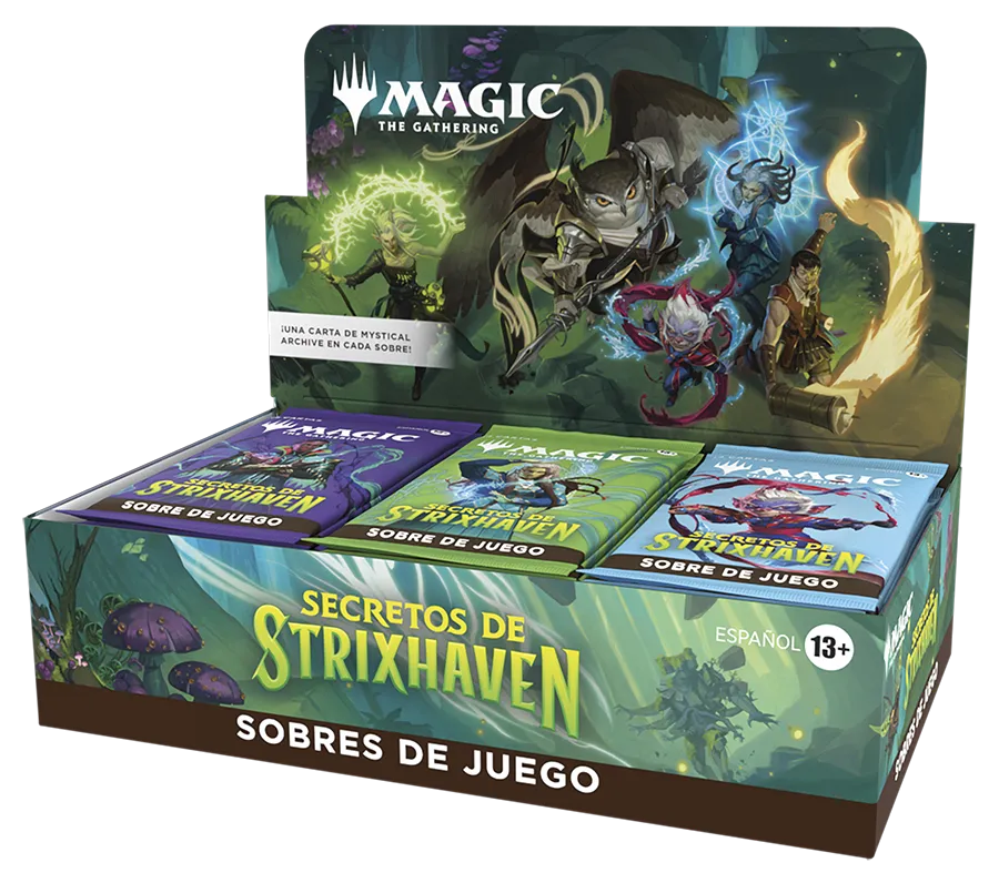 [5010996367563] Secrets of Strixhaven - Caja Play Boosters (30 ud.) Español - Magic The Gathering