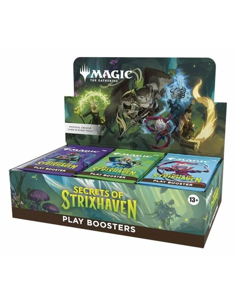 [195166316703] Secrets of Strixhaven - Caja Play Boosters (30 ud.) Inglés - Magic The Gathering