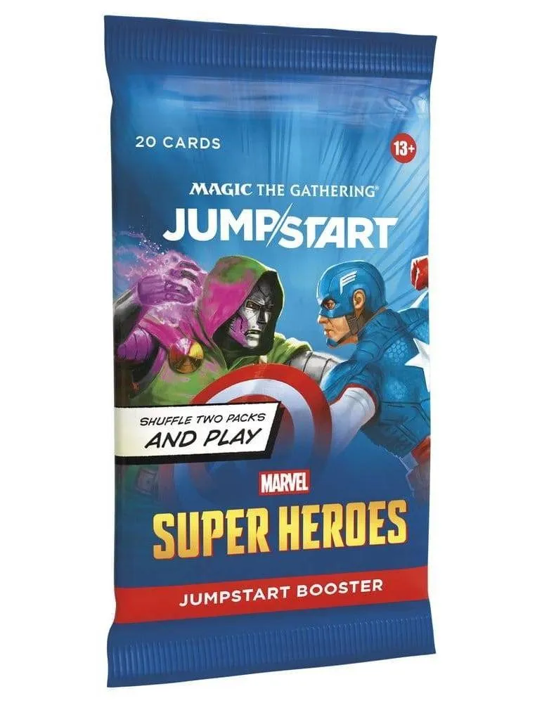 [195166313269] Magic the Gathering - Sobre Jumpstart Marvel Super Heroes Inglés
