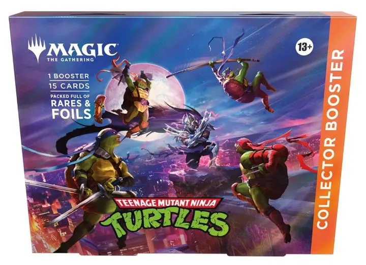 [195166308180] Teenage Mutant Ninja Turtles - Caja Collector (12 ud.) Inglés - Magic the Gathering