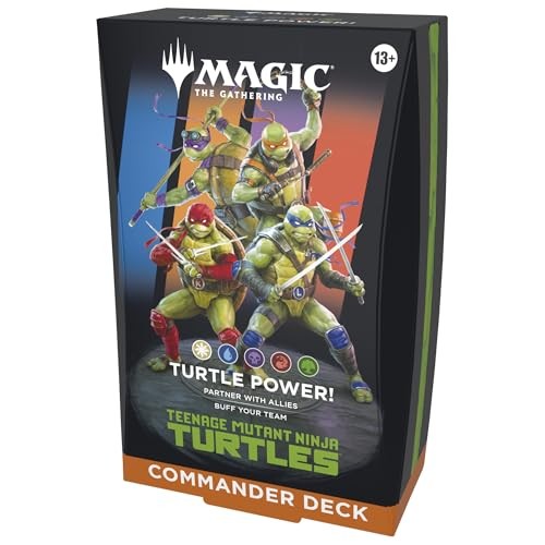 [195166308333] Teenage Mutant Ninja Turtles Commander Deck Inglés - Magic the Gathering