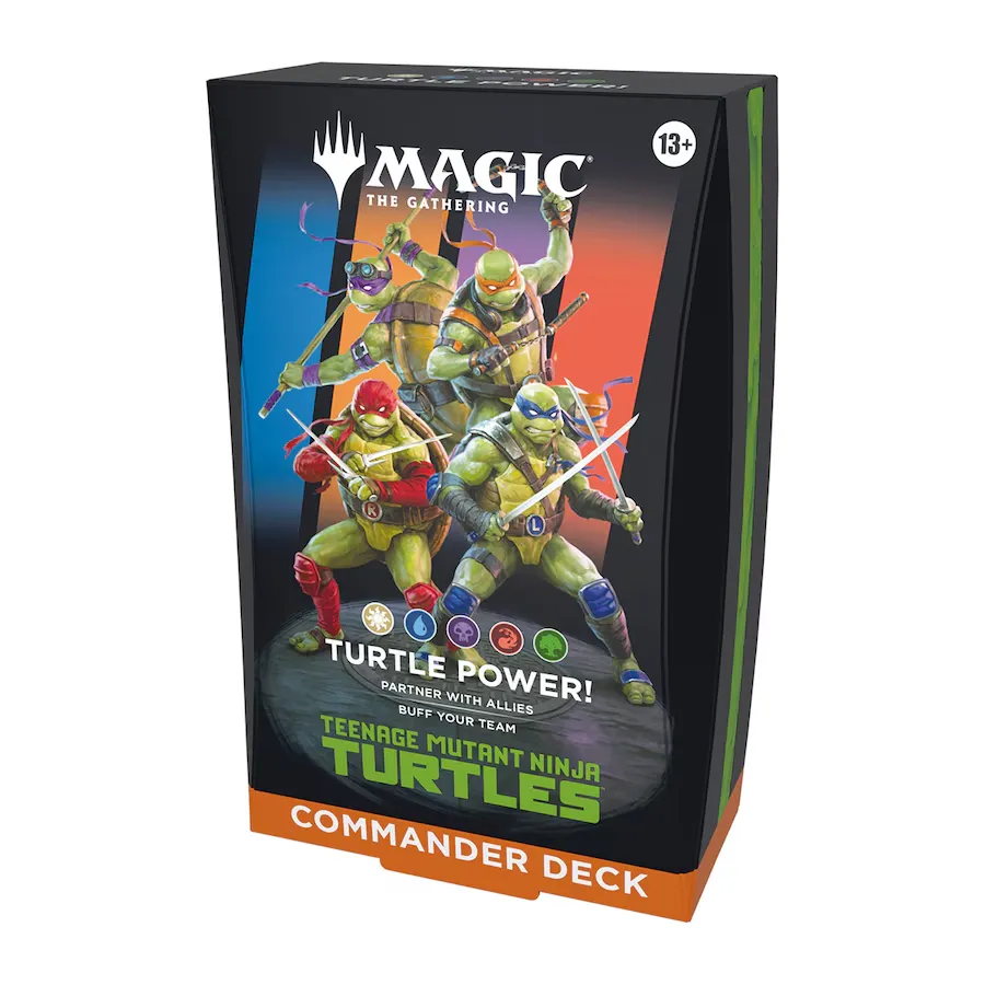 [195166308333] Teenage Mutant Ninja Turtles Commander Deck Inglés - Magic the Gathering