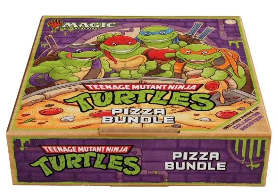 Special Bundle Pizza Teenage Mutant Ninja Turtles Inglés - Magic The Gathering