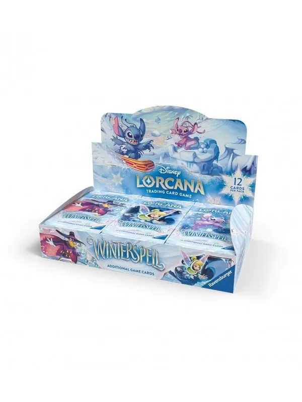 [4050368900135] Caja de Sobres (24 Unidades) Winterspell Inglés - Disney Lorcana TCG