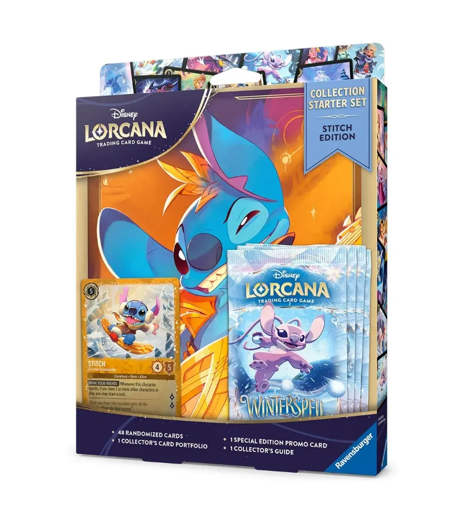 [4050368900272] Collection Starter Stitch Winterspell Inglés - Disney Lorcana TCG