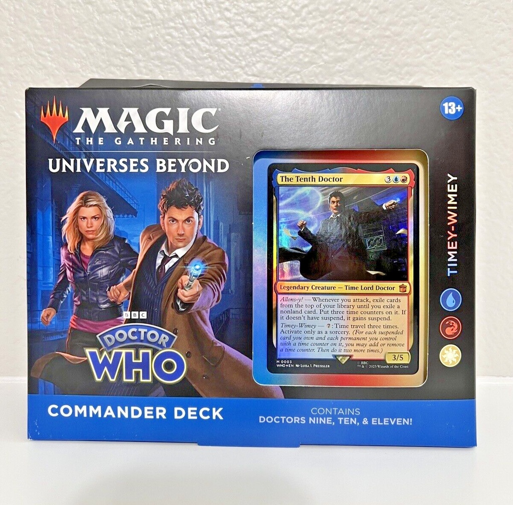 [195166228815] Doctor Who "Timey-Wimey" - Commander Deck Inglés - Magic the Gathering