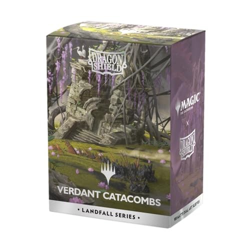 Verdant Catacombs - Dragon Shield - Matte Dual Art Sleeves Landfall Series
