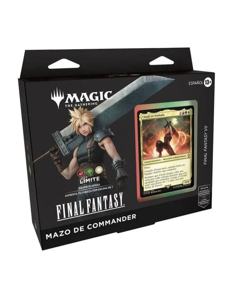 [50109962679863] Final Fantasy - "Límite" Commander Deck Español - Magic the Gathering